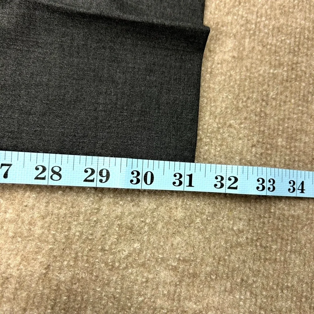 Calvin Klein Dress Pants Men 36x32 Black Stretch Mid Rise Straight Formal Office
